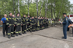 В Северном округе прошёл окружной этап по боевому развёртыванию среди пожарно-спасательных подразделений